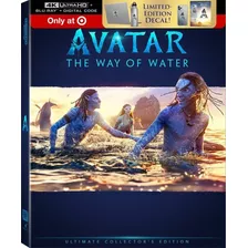 4k Ultra Hd + Blu-ray Avatar The Way Of Water / Target Decal