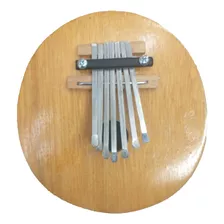 Instrumento Portátil Polegar Kalimba Piano Madeira Africano