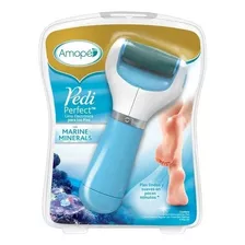 Exfoliadora Para Pies Amope Azul + Cabezal Adicional + Pilas