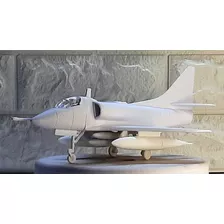 A4-q Skyhawk Impreso 3d