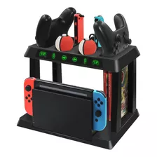 Dock De Carga Multifuncion Para Switch Controles Y Pokeball