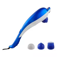 Massageador Elétrico Portátil Pelo Cuerpo Inteiro G-life Squalo Branco/azul 110v