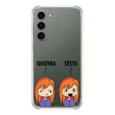 Capinha Compativel Modelos Galaxy Mudança Humor 0617