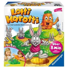 Juego De Mesa Lotti Karotti Funny Bunny Ravensburger