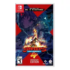 Jogo Nintendo Switch Streets Of Rage 4 Anniversary Edition
