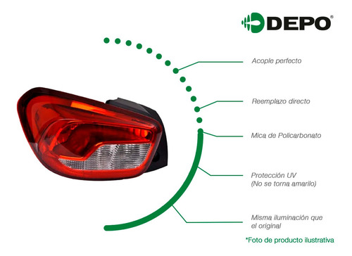 Calavera Ext Izq O Der C/leds Bmw 430i Gran Coupe 17 Depo Foto 2