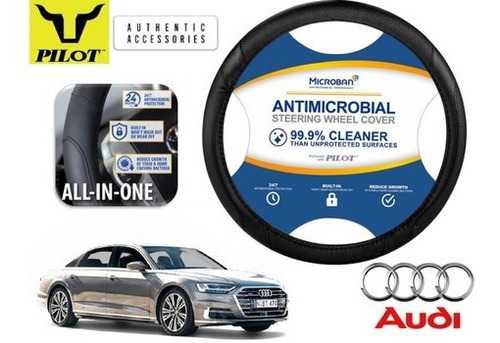 Funda Cubrevolante Negro Antimicrobial Audi S8 2021 Foto 4