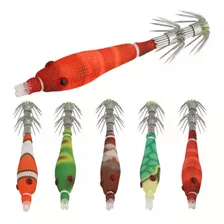 Kit 5 Zangarilhos/bruxinhas De Silicone Para Pesca De Lula.