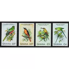 Fauna - Pájaros - Ghana 1981 - Serie Mint - Yv 700-3