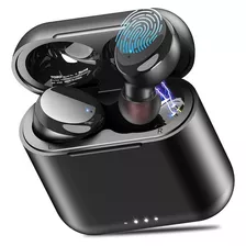 Tozo T6 True Wireless Earbuds Bluetooth 5.3 Auriculares Con Color Negro