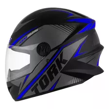 Capacete Moto Pro Tork R8 Fechado Viseira 2 Mm Com Nf