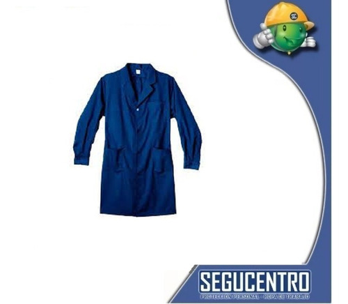 Guardapolvo Azul Ropa De Trabajo Colegio Tecnico  Centro Fca