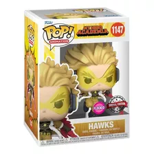 Funko Pop My Hero Academia - Hawks (flocked) #1147