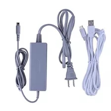 Austor Kit De Cargador Para Wii U Gamepad - Suministra Cable