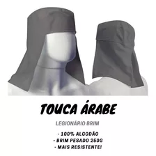 50 Capuz Touca Arabe Legionário Brim Proteção Do Sol Atacado