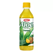 Jugo Okf Aloe Vera Sabor Piña 500ml Caja De 20 Unidades 