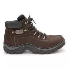 Caterpillar, Bota Coturno Nobuk + Plantilla Gel Ortopédica 