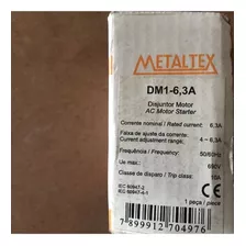 Disjuntor Motor Regulagem: 4-6,3a | Metaltex | Dm1-6_3a