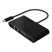 Belkin Adapter Usb-c Multimedia+charge Gbe/hdmi/vga/60wpd