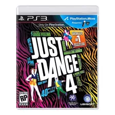 Jogo Just Dance 4 Ps3 Midia Fisica Playstation Ubiosft