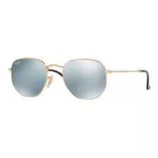 Lentes Ray Ban Hexagonal Rb3548n Espejo Cristal Original