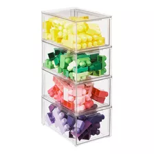 Organizador Apilable De Plástico Para Sala De Juegos Con Caj