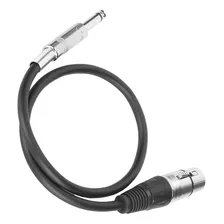 Cable Xlr De 6,35 Mm Hembra A Trs Para Interconexión Balance