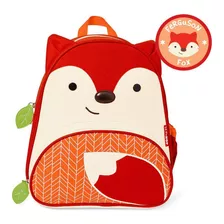 Mochila Infantil Zoo Skip Hop Raposa Costas Vermelha Cor Água