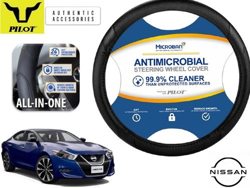 Funda Cubrevolante Negro Antimicrobial Nissan Maxima 2016 Foto 4