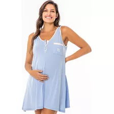 Camisón Maternal C/botones Hasta T.6 24050 Bianca Secreta