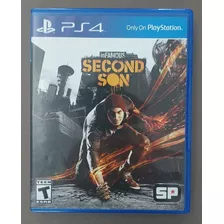 Jogo Infamous - Second Son Ps4 - Mídia Fisica (usado)