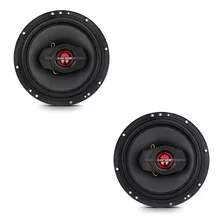 Alto Falante Hinor New City Coaxial 6 Pol 120w Rms 4ohms Par Cor Preto