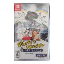 Pocky & Rocky Reshrined - Nintendo Switch - Sellado