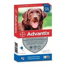 Antipulgas Garrapatas Y Mosquitos Advantix Perros Mas 25 Kg