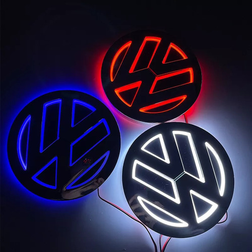 Logotipo Led Volkswagen 5d Semforo Luminoso Foto 10