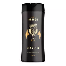 Leave-in Para Cabelo Com Protetor Térmico Solar 240ml Baboon