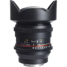 Bower 14mm T3.1 Super Wide-angle Cine Lente Para Samsung Nx