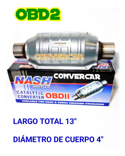 Catalizador Obd2 Chevrolet Chevy L4 1.4-1.6 L 1994-2012 Foto 2