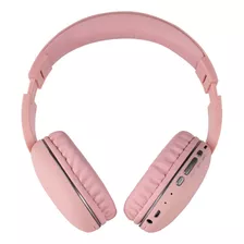 Fone Ouvido Bluetooth Entrada Cartão Micro-sd Tfh600bt Rosa