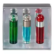 Estuche Perry Ellis 360 (rojo-verde-azul) 30ml C/u