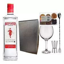 Estuche Gin Tonic Beefeater + Botánicos + Cuchara + Jigger