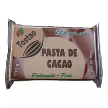 Pasta Pura De Cacao De 130g - 100% Chocolate Natural