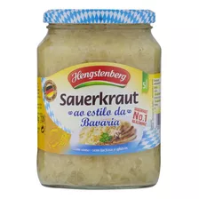 Chucrute À Baviera Em Conserva Hengstenberg Vidro 650g