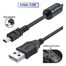 Cable Usb Para Nikon Coolpix, L, D, P, Series Digital Camera