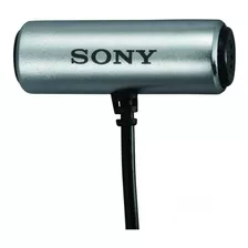 Micrófono Sony Ecm-cs3 Condensador Omnidireccional Color Plateado