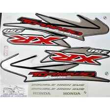 Kit Faixa Adesivo Tornado Xr 250 Preta 2005 Cor Preto