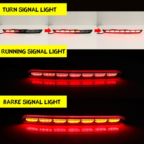 2 Luces Led De Barra Trasera 2022+ Honda Civic Sedan Foto 7