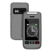 Pantalla Doble Senior Flip Inteligente Teléfono Para 4g Multifuncional Con Base De Carge 