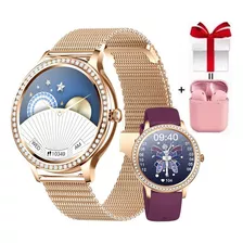 Reloj Inteligente Damas Moda Ak35 Para Xiaomi Huawei Ip67