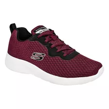 Tenis Mod 894046bur Para Hombre Skechers Color Vino D1